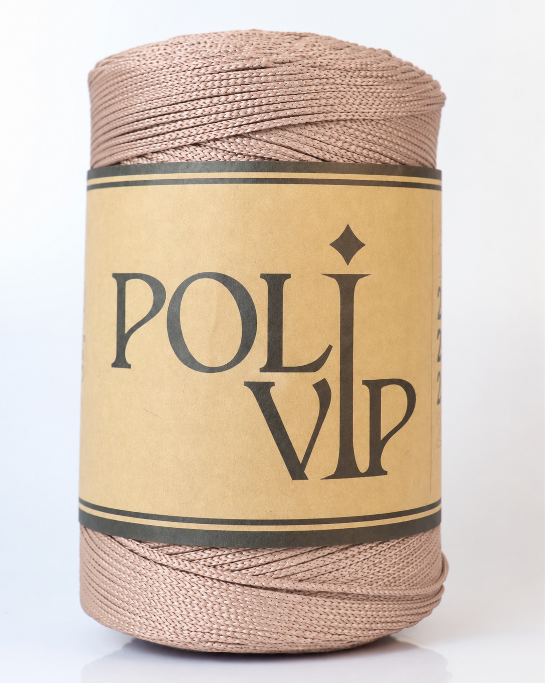 Fio Poli VIP 2mm Cor:Rosa Retrô
