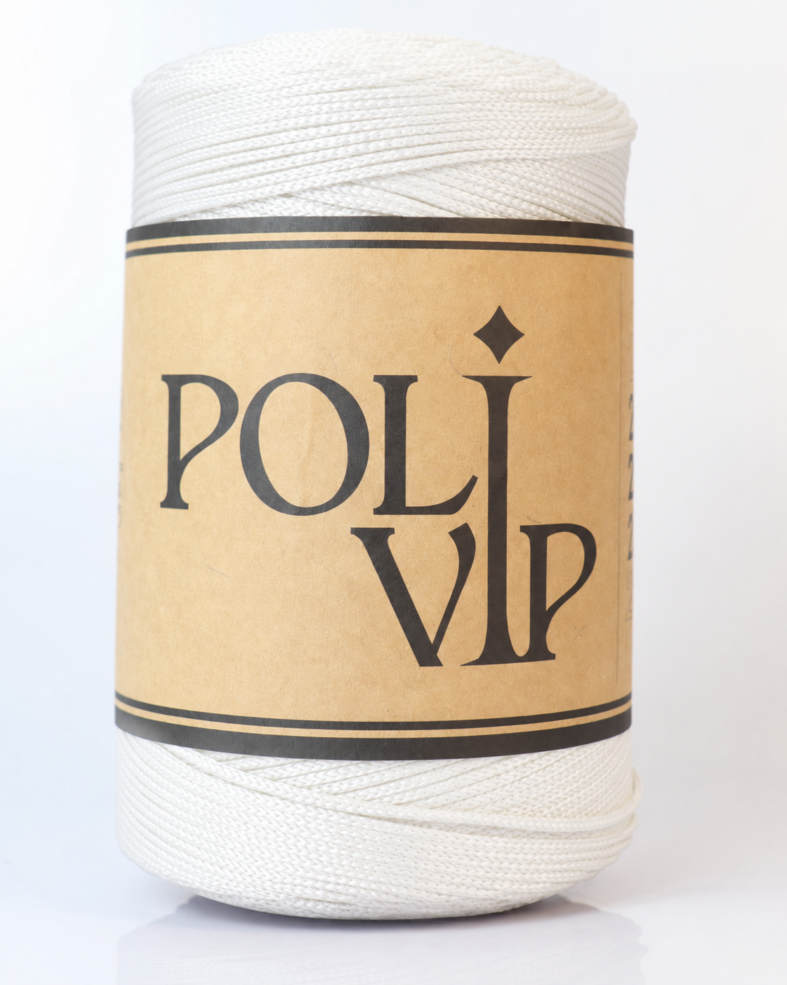 Fio Poli VIP 2mm Cor:Off White