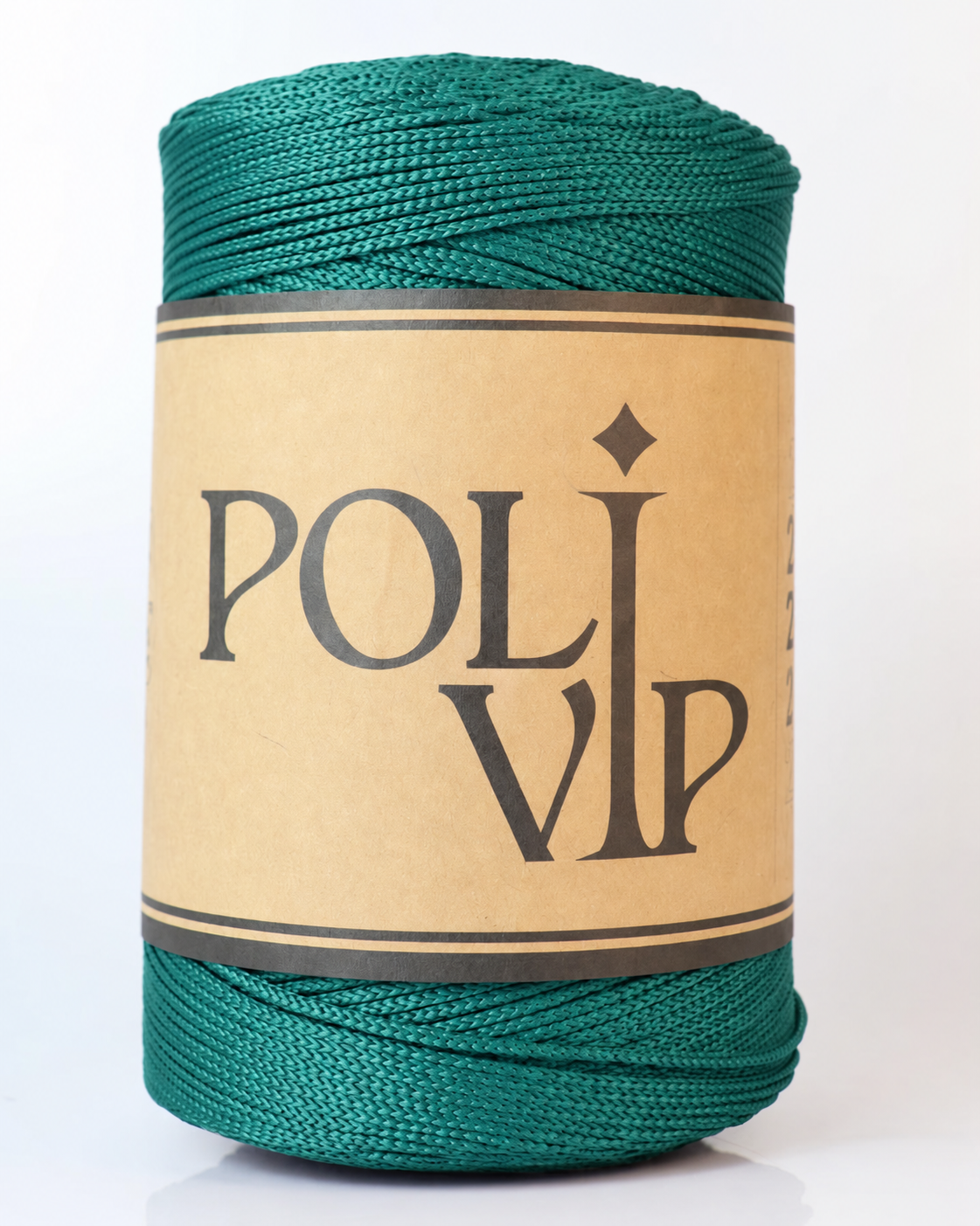 Fio Poli VIP 2mm Cor:Verde Vip