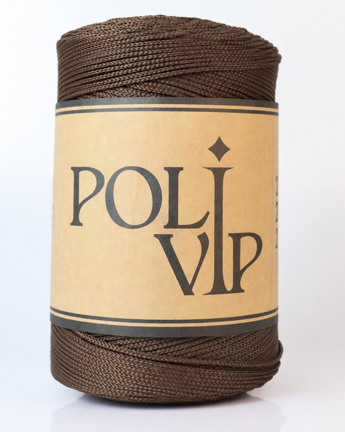 Fio Poli VIP 2mm Cor:Café