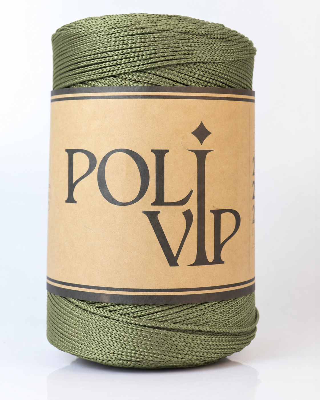 Fio Poli VIP 2mm Cor:Verde Oliva