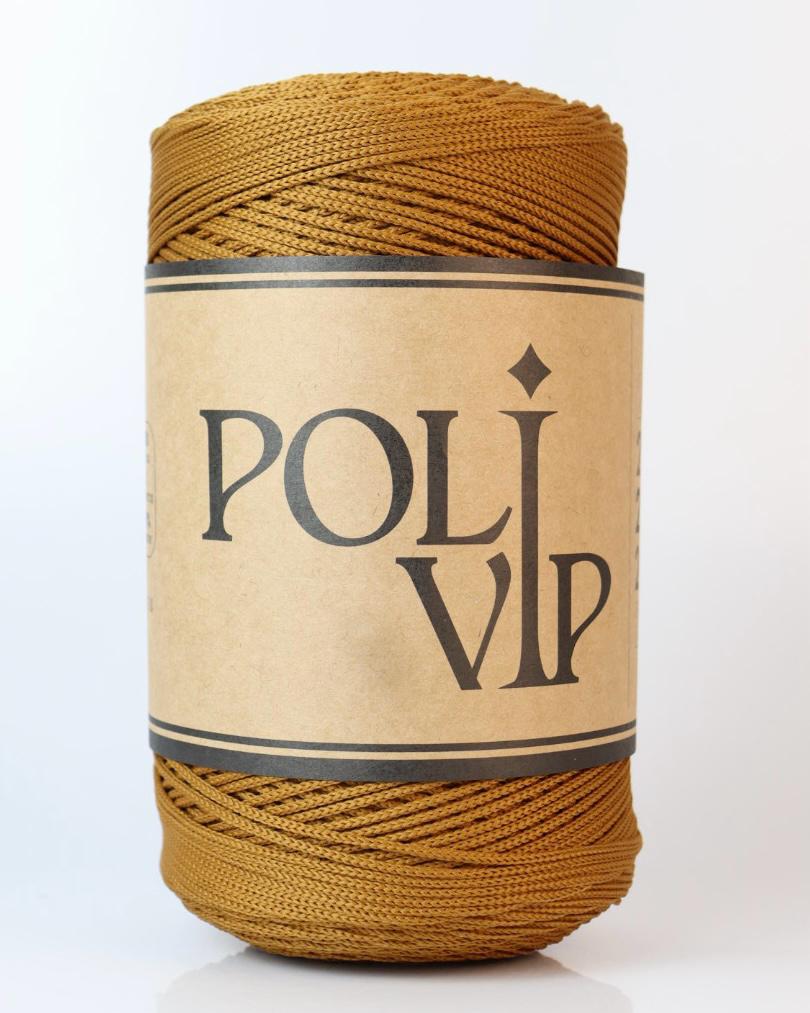 Fio Poli VIP 2mm Cor:Ocre