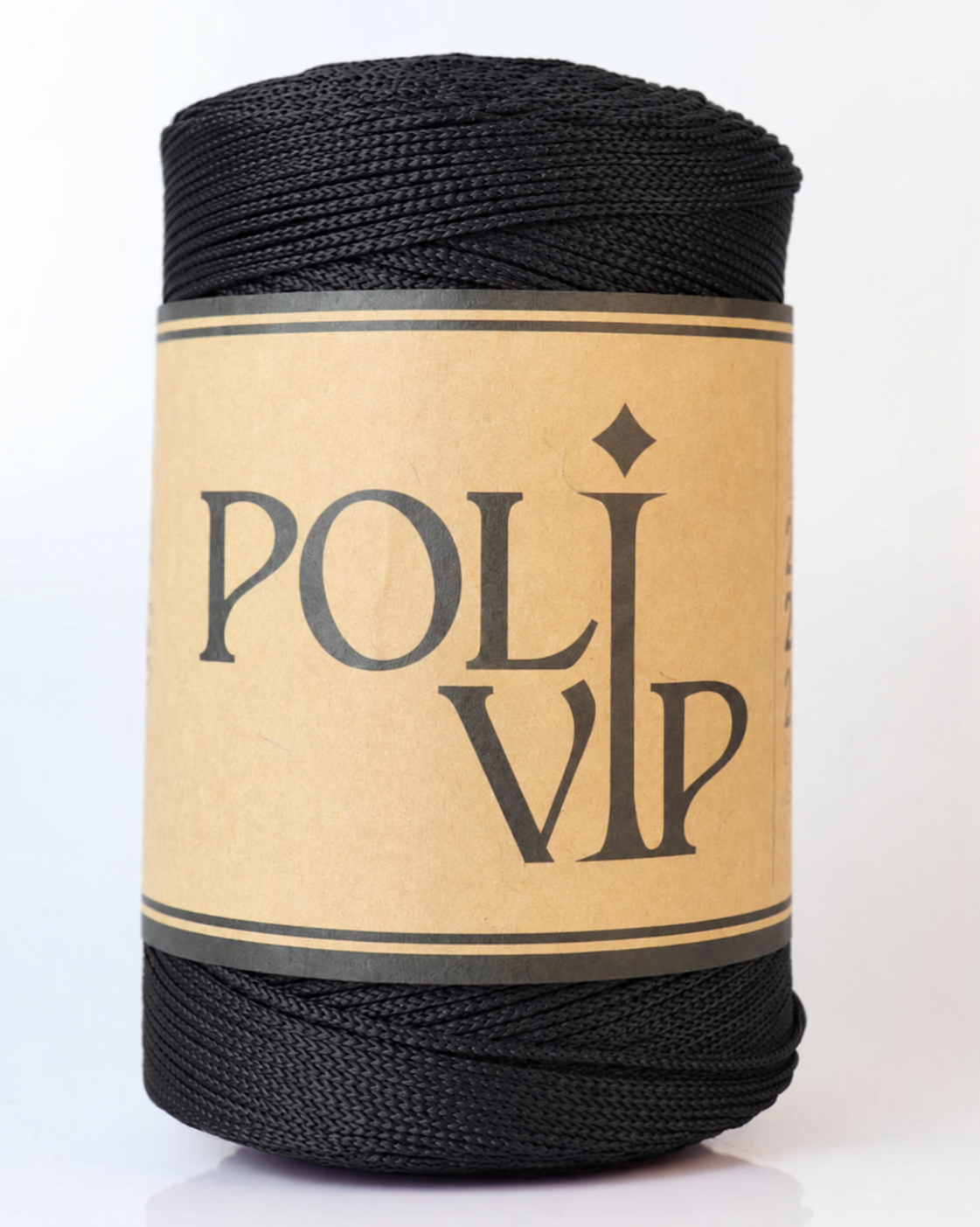 Fio Poli VIP 2mm Cor:Preto