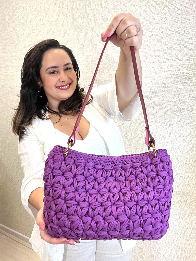 Bolsa Fleur Case com Alça de Ombro