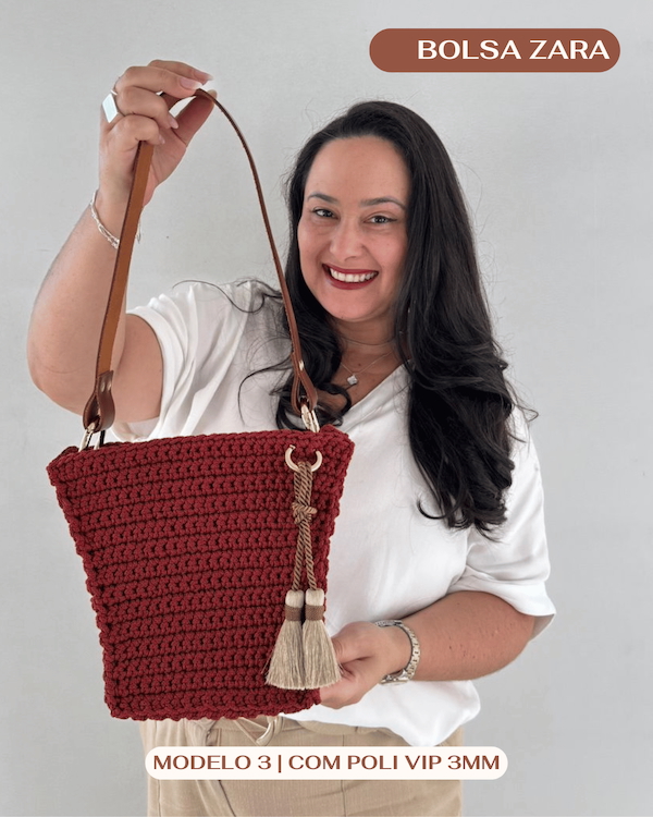 Kit Bolsa Zara Poli Vip 3mm Modelo 3