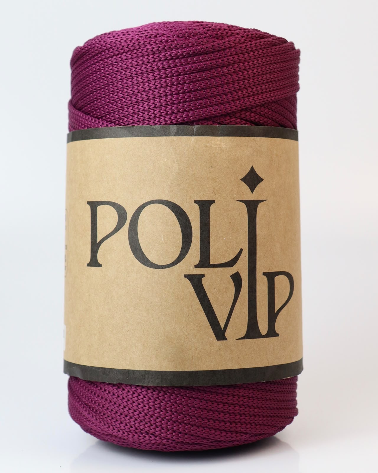 Fio Poli VIP 5mm Cor:Borgonha