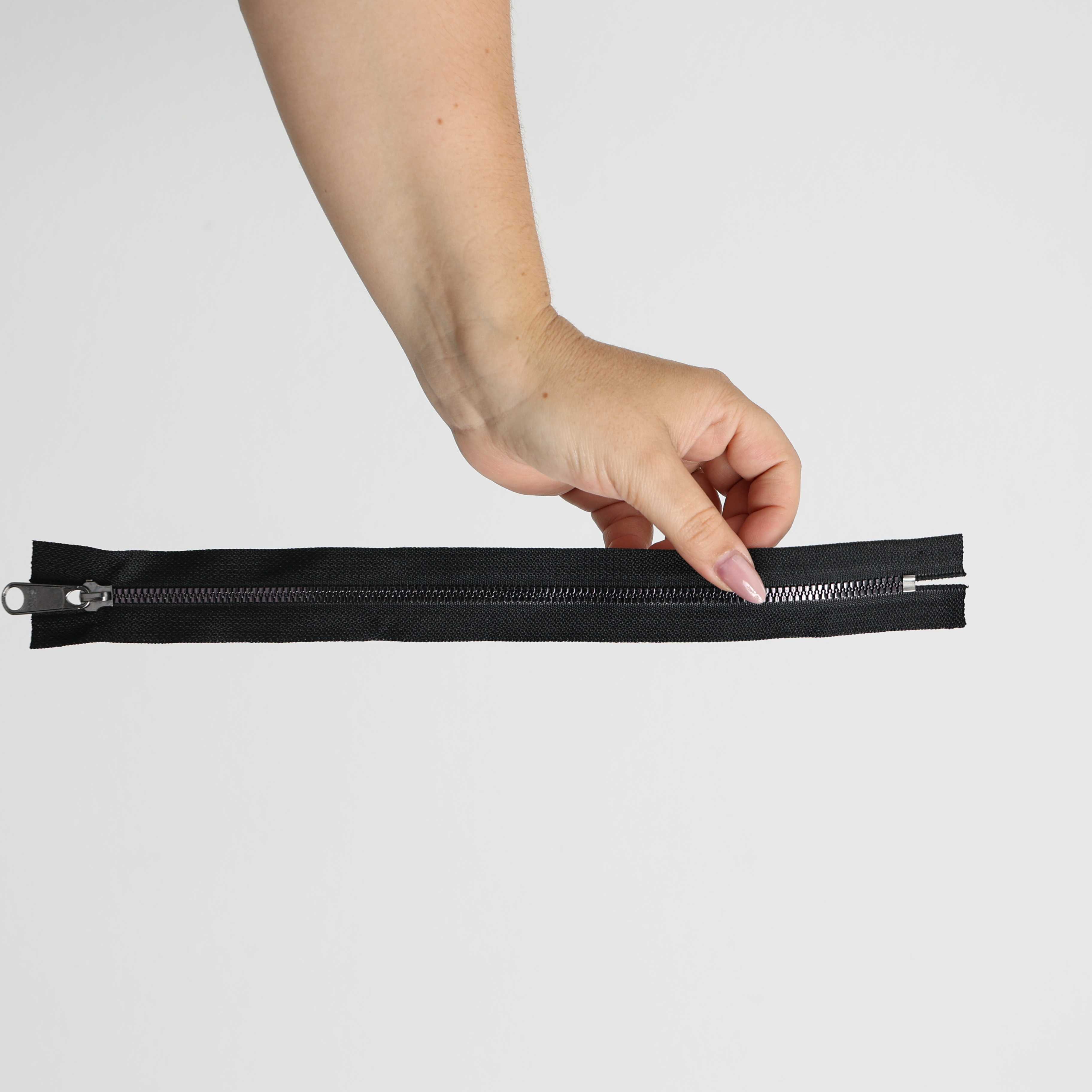 Ziper 30cm Cor:Preto/Ônix