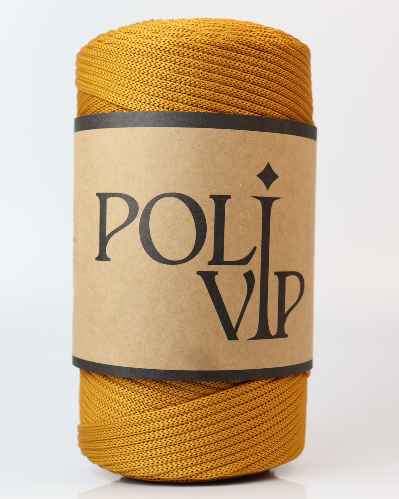 Fio Poli VIP 5mm Cor:Mostarda