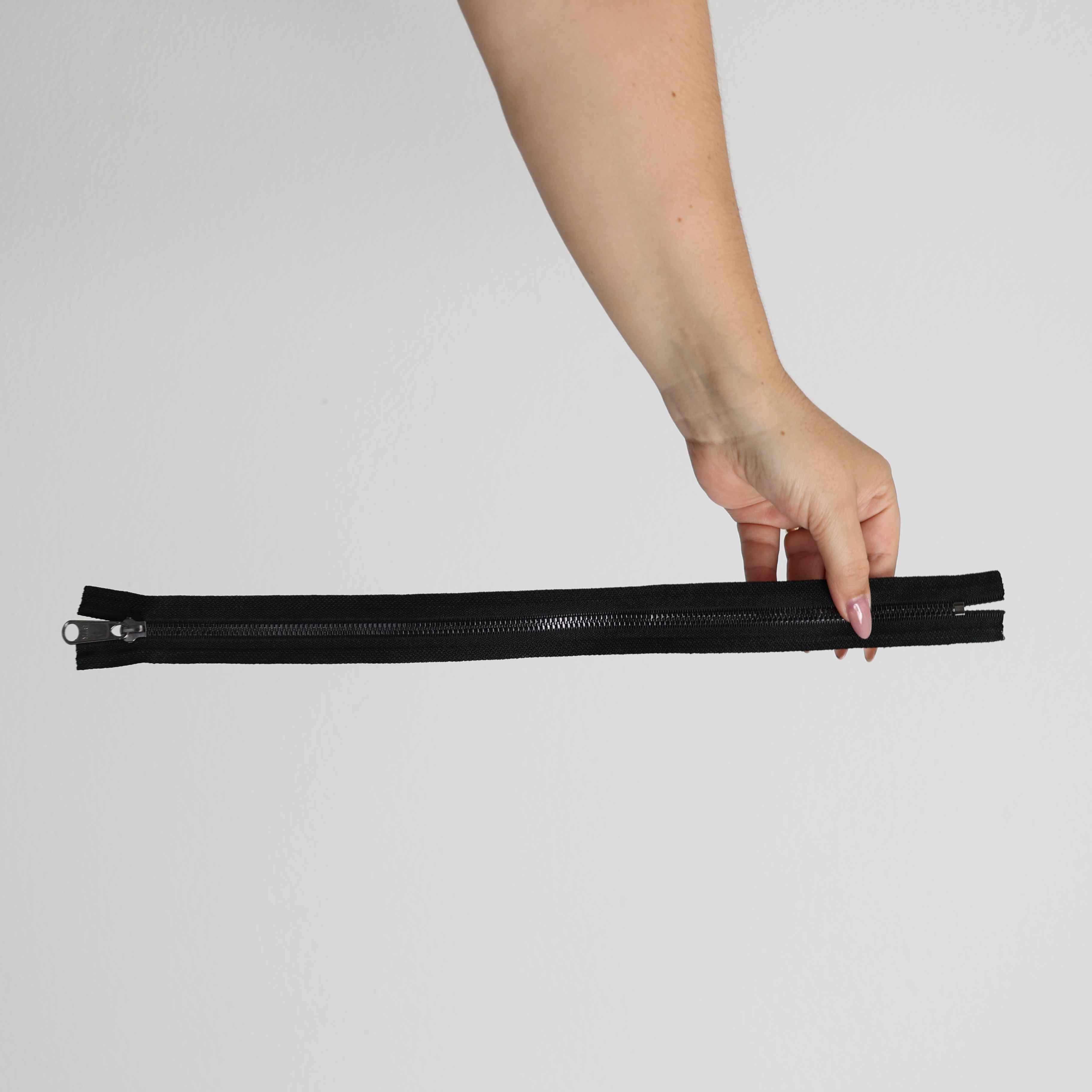 Ziper 40cm Cor:Preto/Ônix