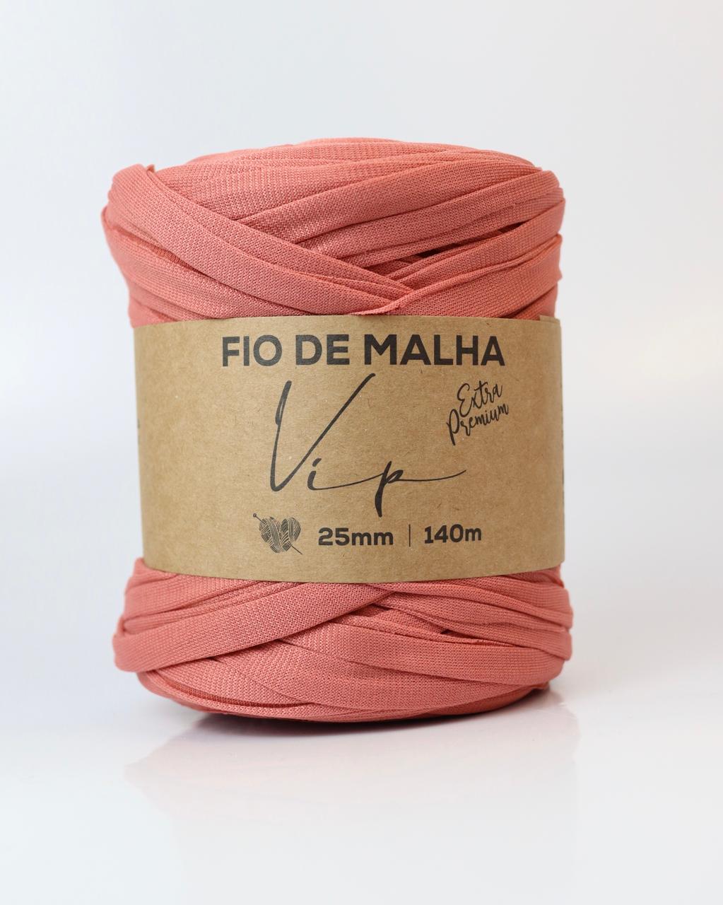 Fio de Malha VIP Extra Premium 25mm Cor:Blush