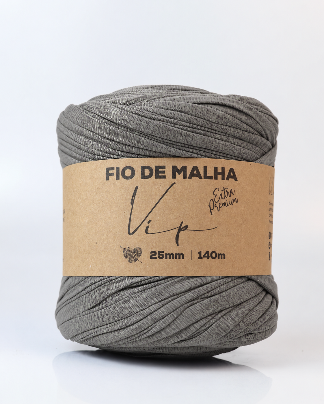 Fio de Malha VIP Extra Premium 25mm Cor:Titânio
