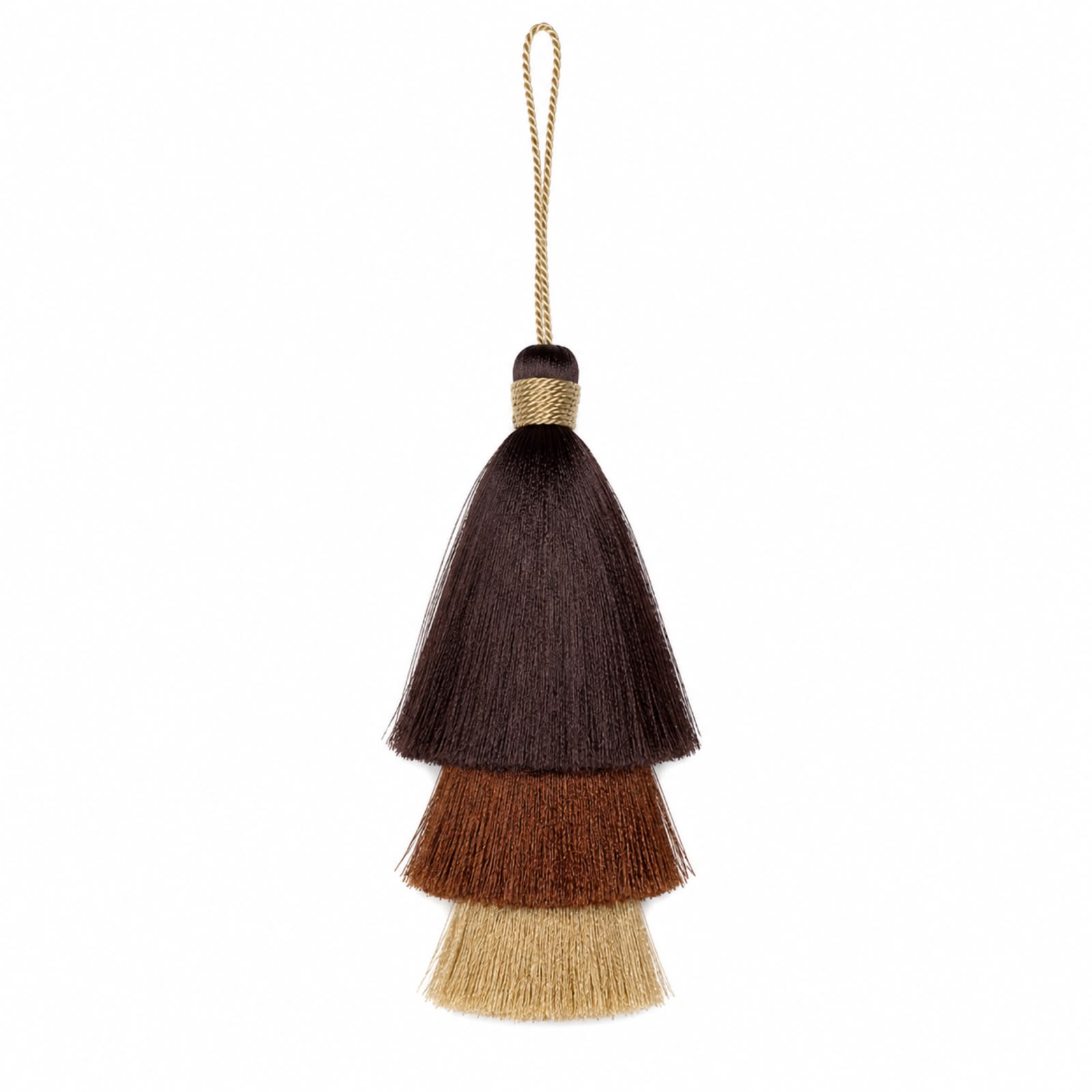 Tassel Trio Cor:Marrom