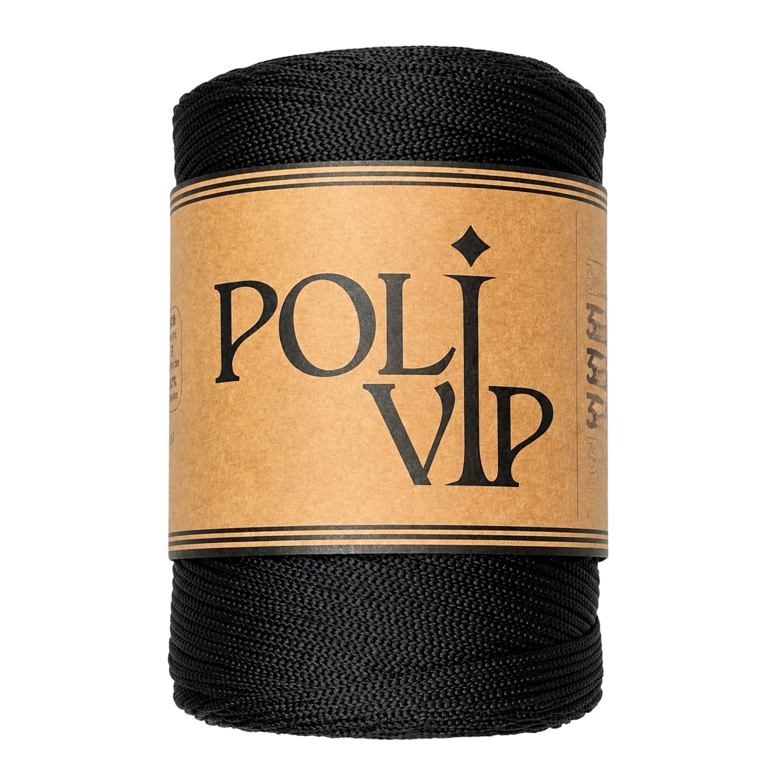 [Novo] Poli Vip 3mm Cor:Preto