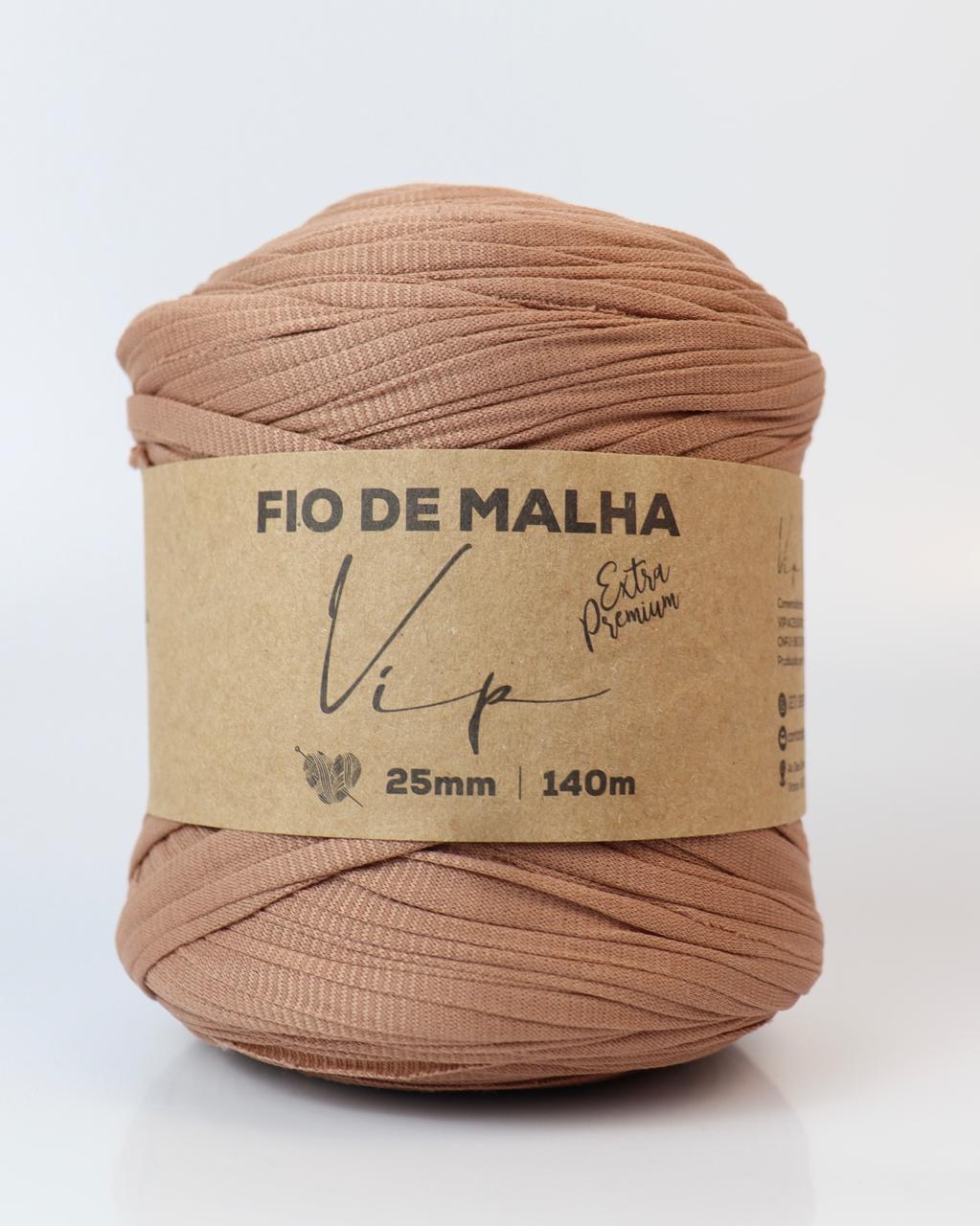 Fio de Malha VIP Extra Premium 25mm Cor:Mocha Mousse
