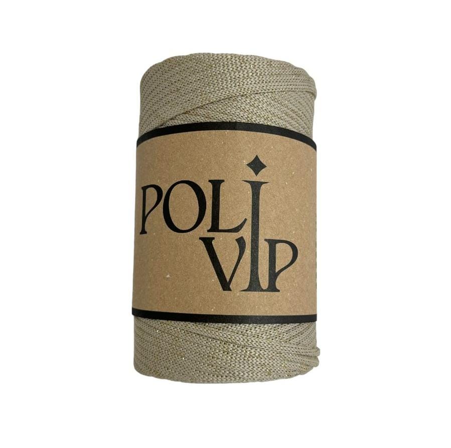 Fio Poli VIP 5mm Cor:Shine Dourado