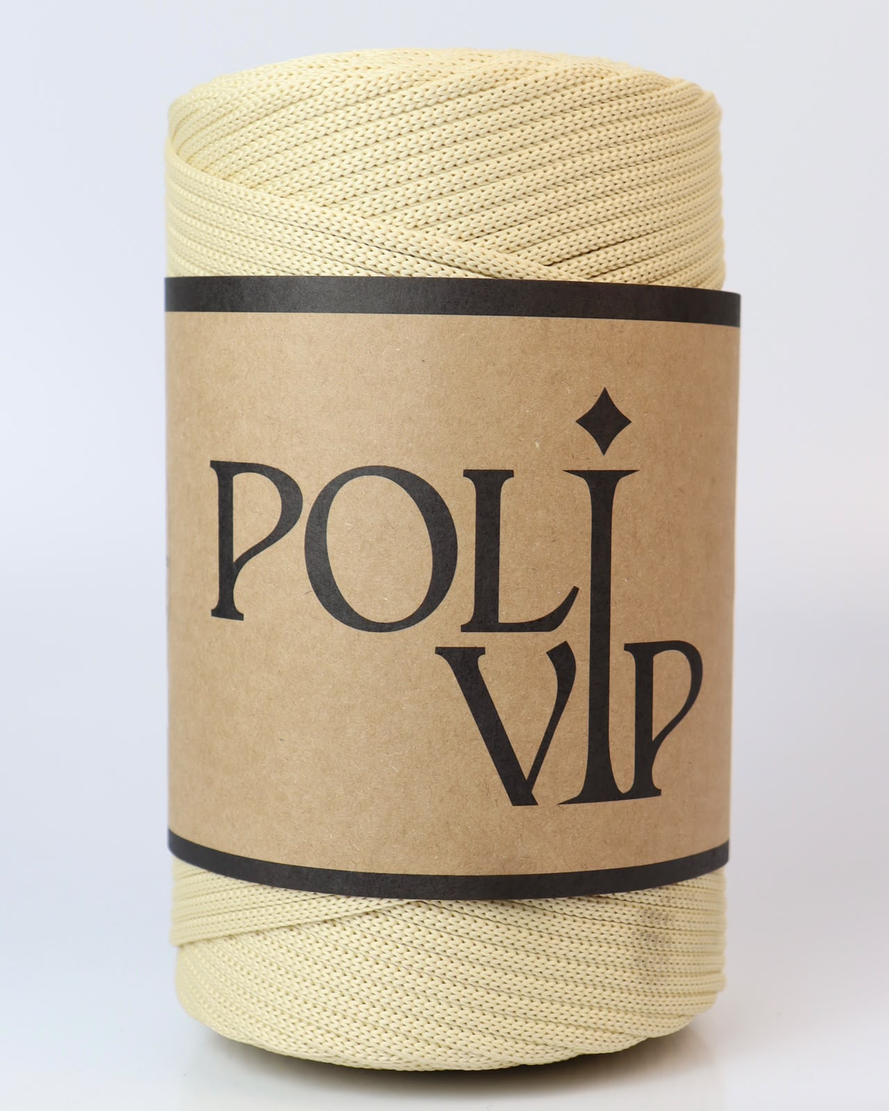 Fio Poli VIP 5mm Cor:Manteiga