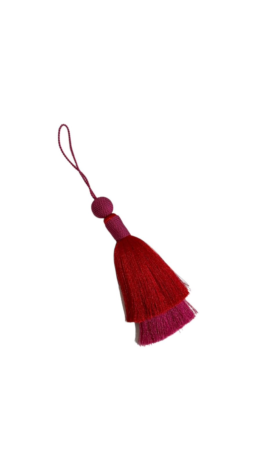 Tassel Duo Luxo Cor:Vermelho