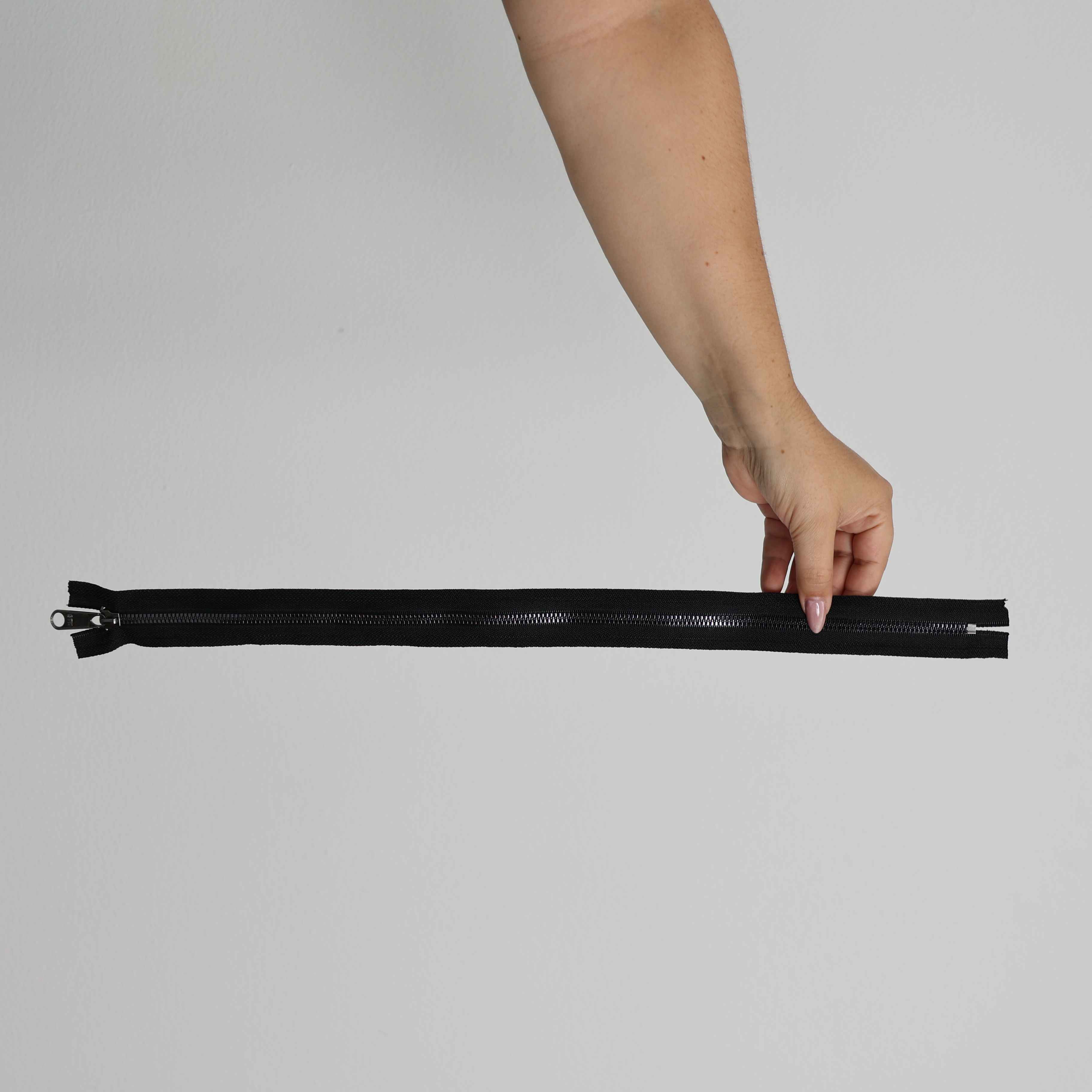 Ziper 50cm Cor:Preto/Ônix