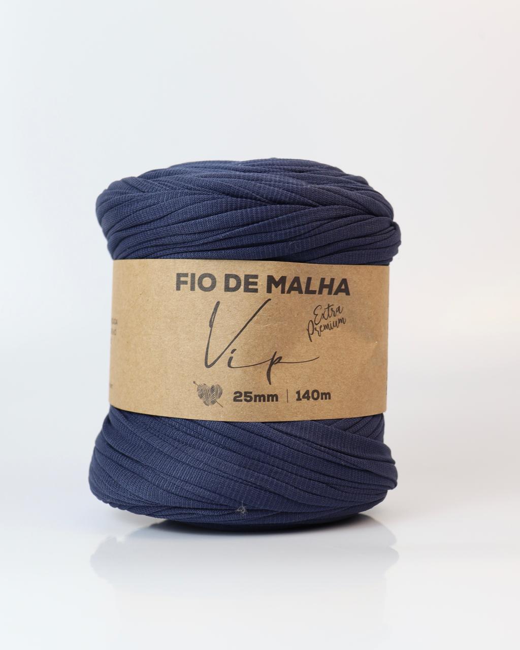 Fio de Malha VIP Extra Premium 25mm Cor:Marinho