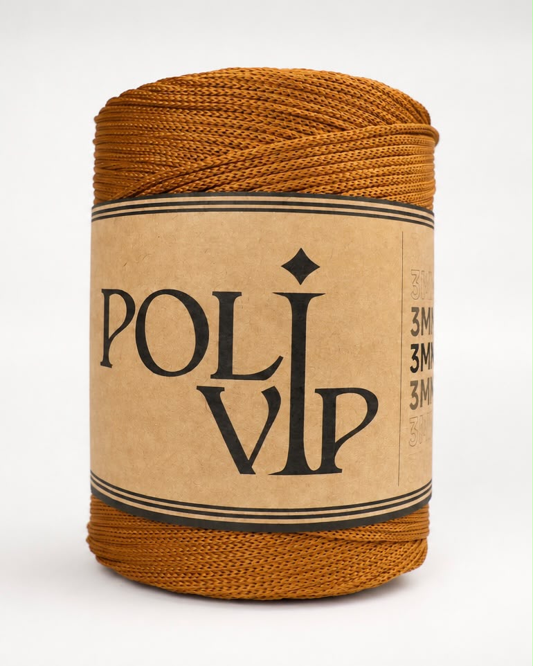 [Novo] Poli Vip 3mm Cor:Ocre