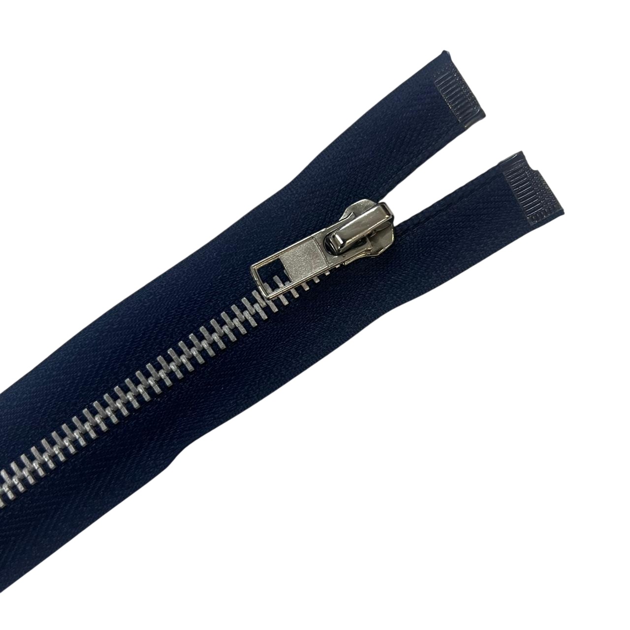 Ziper 30cm Cor:Marinho/Prata