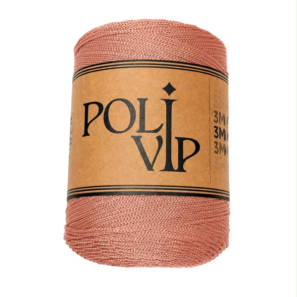 [Novo] Poli Vip 3mm Cor:Rosa Retrô